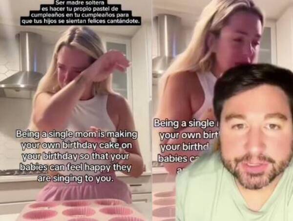 [VIDEO] Mujer se graba llorando en tiktok y su ex cuenta qué fue lo que pasó