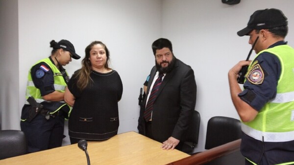 Cámara confirma fianza de G. 440 millones a Patricia Samudio y esposo en caso “agua tónica”
