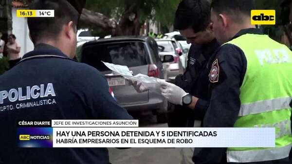 Policía identifica a sexto sospechoso de asalto a casa de cambios: habría empresarios en el esquema de robo - ABC Noticias - ABC Color