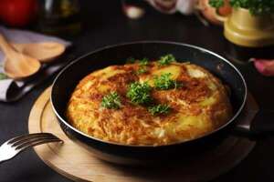 Deliciosa tortilla española con muy pocos ingredientes - Gastronomía - ABC Color