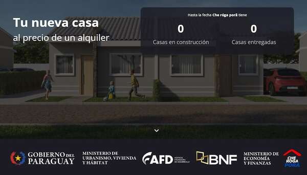 ¿Dónde estarán las casas de Che Róga Porã? El gran misterio del programa - Economía - ABC Color