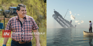 YD PIDE A GRITOS “OXÍGENO” PARA MANTENER A FLOTE EL BARCO QUE SE HUNDE - Itapúa Noticias