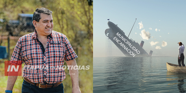 YD PIDE A GRITOS “OXÍGENO” PARA MANTENER A FLOTE EL BARCO QUE SE HUNDE - Itapúa Noticias
