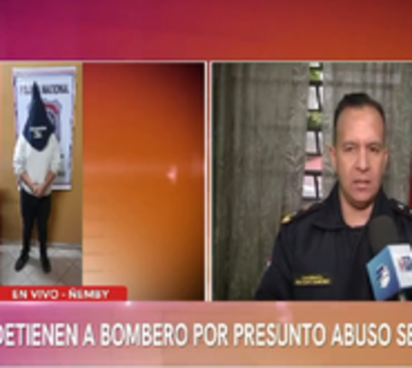 Bombero quedó detenido en Ñemby, por un supuesto caso de abuso sexual - Paraguay.com