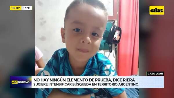 Caso Loan: no hay ningún elemento de prueba, dice Riera - ABC Noticias - ABC Color