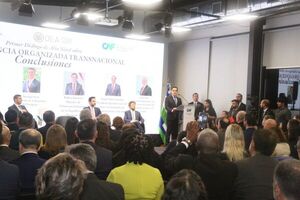 Ministra Llanes participó del encuentro sobre Delincuencia Organizada Transnacional