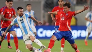 Argentina vence a Chile en un partidazo