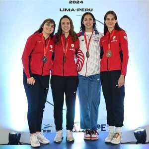 Montserrat Viveros obtuvo medalla bronce en panamericano de esgrima en Perú