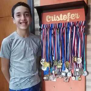 Niño sanlorenzano se destaca en natación y sueña con París 2024 » San Lorenzo PY