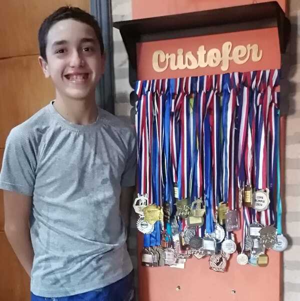 Niño sanlorenzano se destaca en natación y sueña con París 2024 » San Lorenzo PY