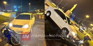 UN HERIDO TRAS COLISIÓN DE VEHÍCULOS SOBRE LA RUTA PY01 - Itapúa Noticias