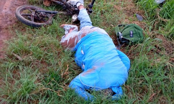 Motociclista sufre graves lesiones al ser arrollado por camioneta en ruta PY07 Santa Fe del Paraná – Diario TNPRESS