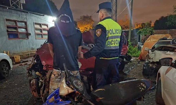 Hernandarias: Salió de la cárcel, le robó la moto a su exnovia y quedó detenido de nuevo – Prensa 5
