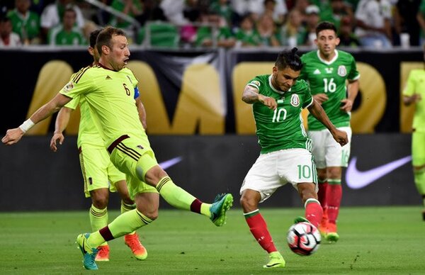 Venezuela vs. México: choque por medio pase a cuartos