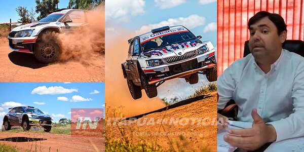 EL INTENDENTE GERMÁN GNEITING CELEBRA EL LOGRO DEL RALLY MUNDIAL EN ITAPÚA - Itapúa Noticias