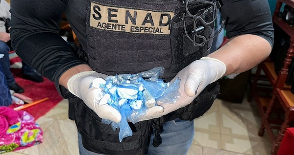 Capturan a joven que fraccionaba cocaína para la venta en Caaguazú