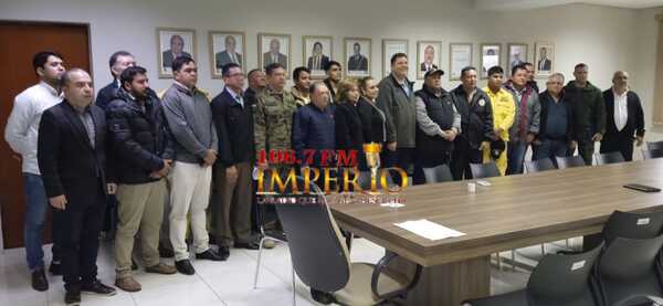 Conforman nuevo Consejo Departamental de Emergencia - Radio Imperio 106.7 FM