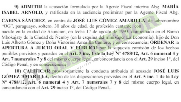 Cantante que captaba y forzaba a mujeres a prostituirse en España enfrentará juicio