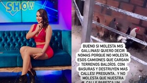 Vivi se aproblemó con sus vecinos porque tiene un gallinero en su casa: "Necesito, hendy"
