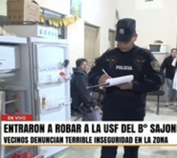 USF de Sajonia fue vaciada por ladrones - Paraguay.com