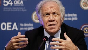 Almagro anticipa "grandes dificultades" para llegar a acuerdos en la 54 Asamblea General
