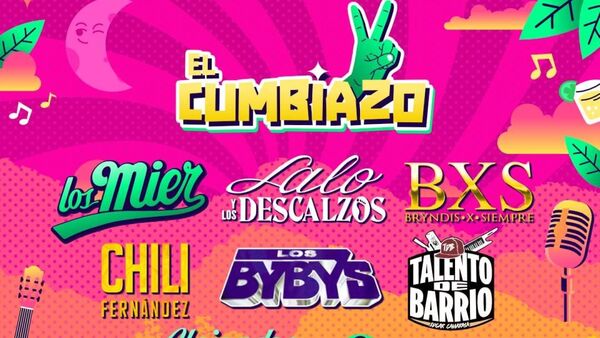 El Cumbiazo Vol. 2: Vuelve el mejor festival de cumbia