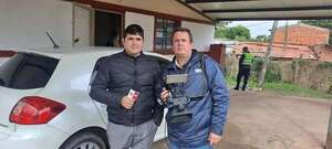 En carne propia: equipo de TV sufre robo en pleno reporte sobre la inseguridad - Nacionales - ABC Color