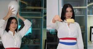 La Nación / Viral: la influencer Surthany Hejeij preparó sopa paraguaya