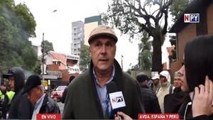 Exobreros de Itaipú se manifestaron en Asunción - Noticias Paraguay