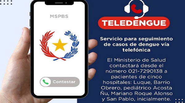 Telendengue superó las 100.000 llamadas realizadas en medio año de servicio