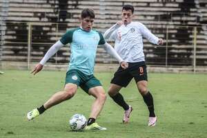 Las formaciones de Martín Palermo en los dos amistosos de Olimpia - Olimpia - ABC Color