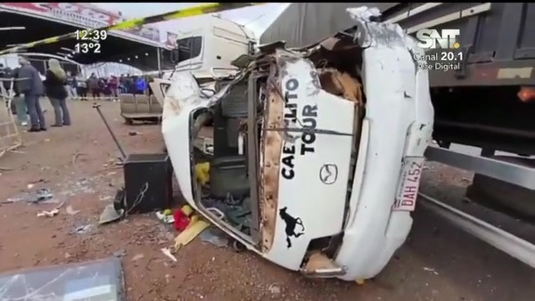 Accidente de tránsito en Villa Rica - SNT