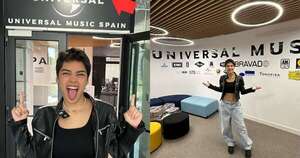 La Nación / “Se vienen sorpresas”, anunció Aye Alfonso tras visitar Universal Music