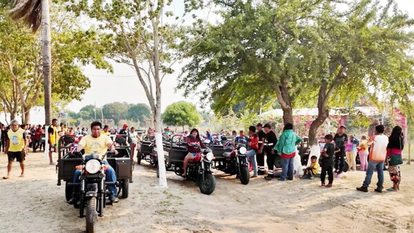 Resarcen a ayoreos con motocarros y botes por obra de Bioceánica