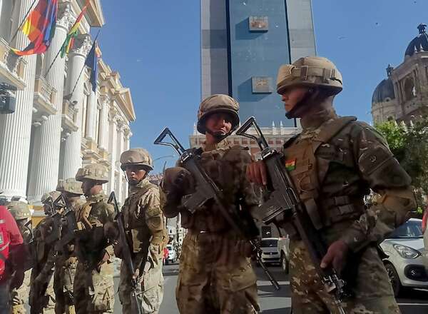 Video: militares confirman golpe de Estado y toman sede de Gobierno de Bolivia - Mundo - ABC Color
