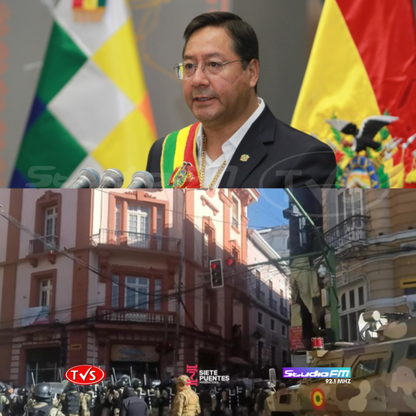 PRESIDENTE DE BOLIVIA DENUNCIA MOVIMIENTOS “IRREGULARES” DE MILITARES E INSTA A RESPETAR LA DEMOCRACIA. - TVS