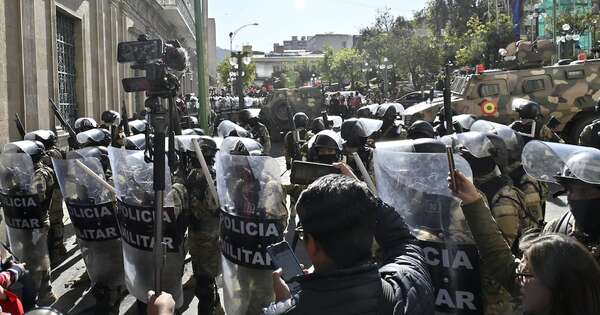 La Nación / Respaldan a presidente de Bolivia tras movilizaciones irregulares del ejército