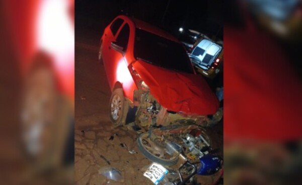 Dos lesionados en accidente de tránsito en el kilómetro 12