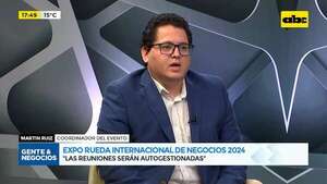 Video: Expo Rueda Internacional de Negocios  - Gente & Negocios - ABC Color