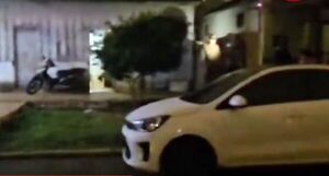 Asalto a mano armada en un corredor de cambios