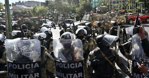 La Nación / Presidente de Bolivia aplaca intento de golpe y cambia a la cúpula militar