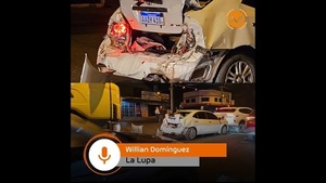 Ebrio al volante provocó un triple choque en zona del Abasto - Noticias Paraguay
