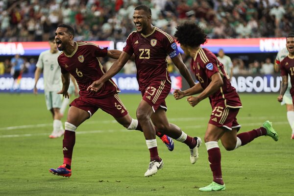 Copa América: Venezuela se mete a cuartos tras vencer a México - Unicanal