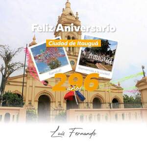 Itauguá celebra su aniversario número 296