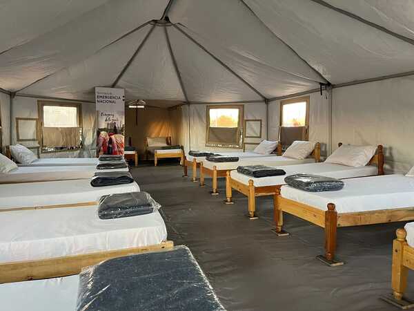 Ante ingreso de nuevo frente frío rehabilitan albergue de la SEN - Megacadena - Diario Digital