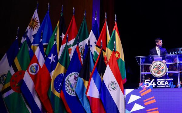 Santiago Peña: Paraguay ratifica su compromiso con la vida y la familia ante la OEA