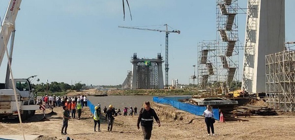 Avances significativos en la construcción del Puente Bioceánico entre Paraguay y Brasil