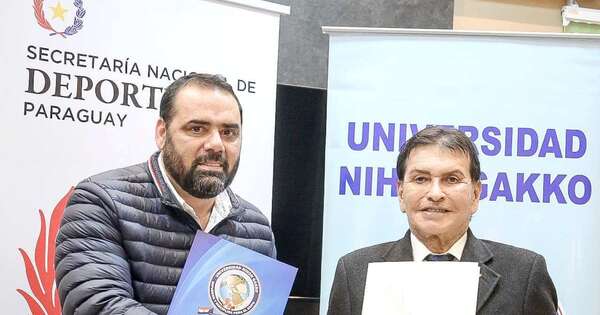 La Nación / Secretaría de Deportes sella alianza con Nihon Gakko