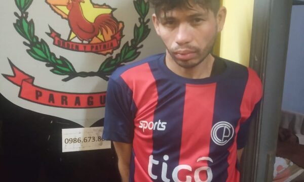 Detienen a «Curuguaty» tras ingresar a vivienda ajena a hurtar