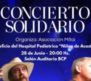 Gran concierto solidario a beneficio del Hospital de Acosta Ñu - Paraguay.com